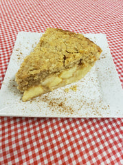 FROZEN Apple Crumble Pie Slice